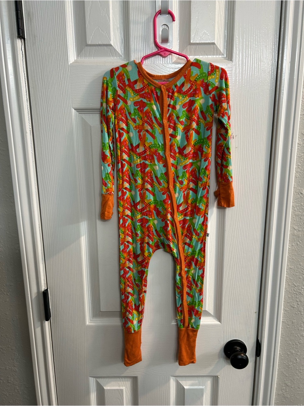 Laree + Co Baby Sleeper 18-24M Bamboo Viscose Snap Footless Animal Print
